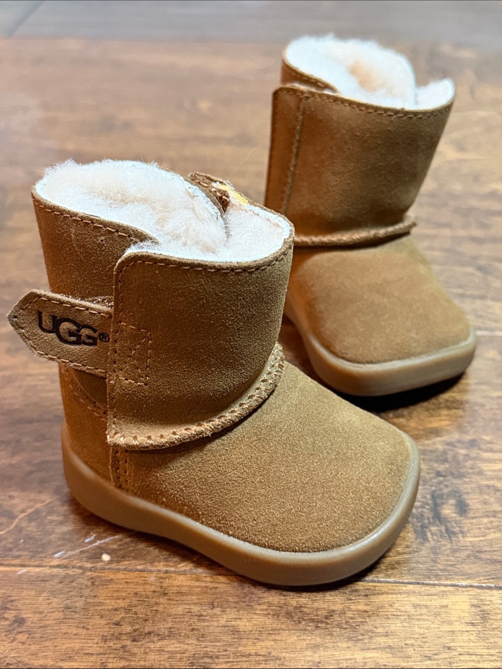 UGG Kids' Keelan II Boots (Infant), Chestnut, size 0-1